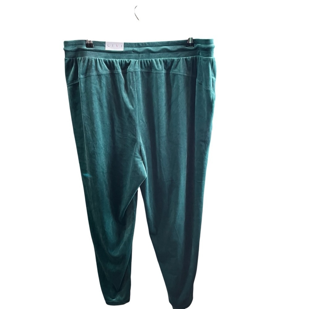 Livi Active NEW Green Velour Track Pants 18/20 - Picture 4 of 13